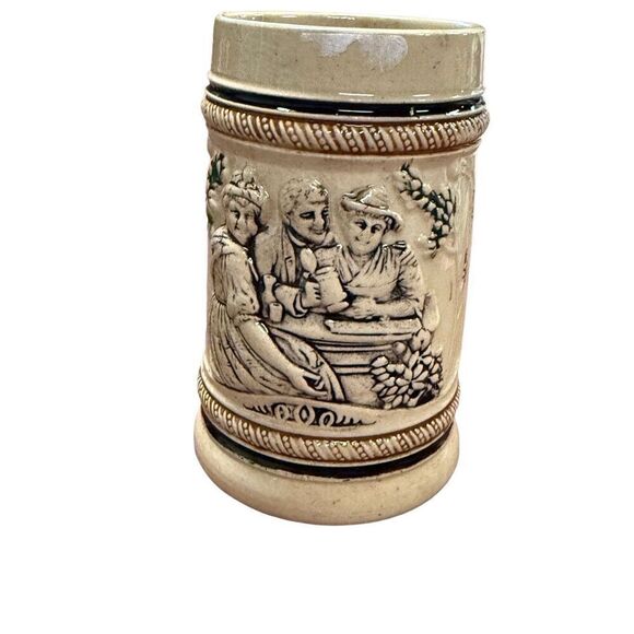 Antique Vintage German Beer Stein 1/4 L size - Picture 1 of 8